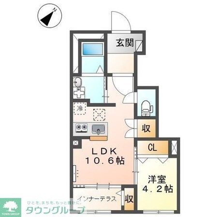 キャメロット八王子の物件間取画像